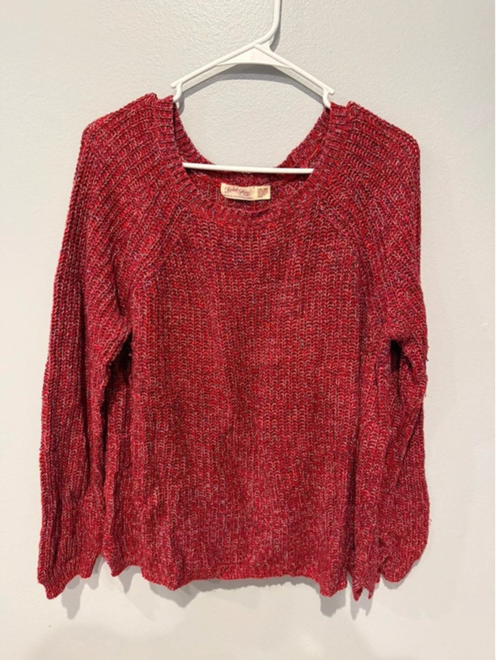 Faded Glory Berry Knit Sweater XXL